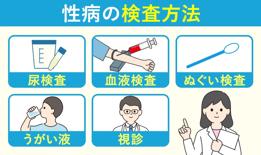 性病の検査方法