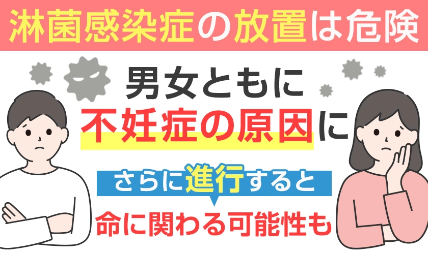 淋菌感染症（淋病）の放置で不妊症や死亡のリスクが上昇　さらに進行すると命に関わる可能性も