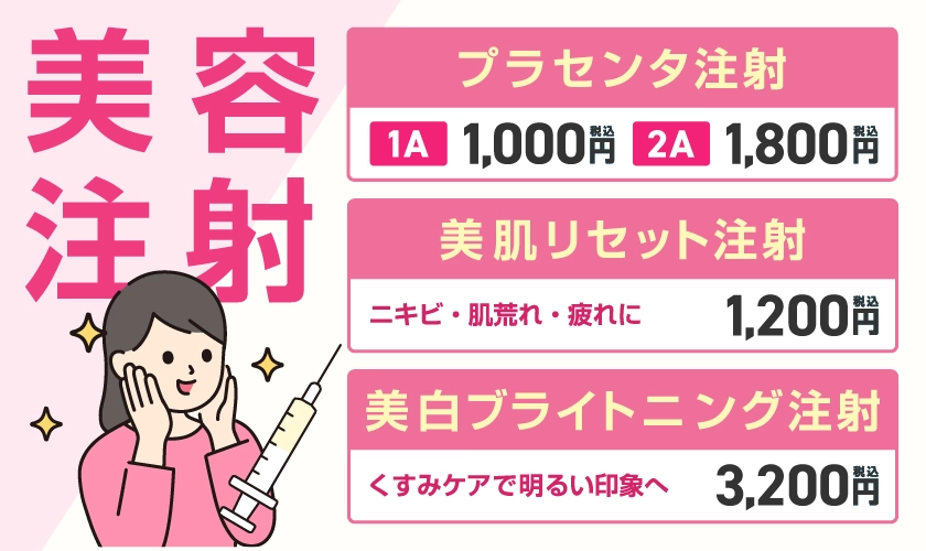 美容注射 料金